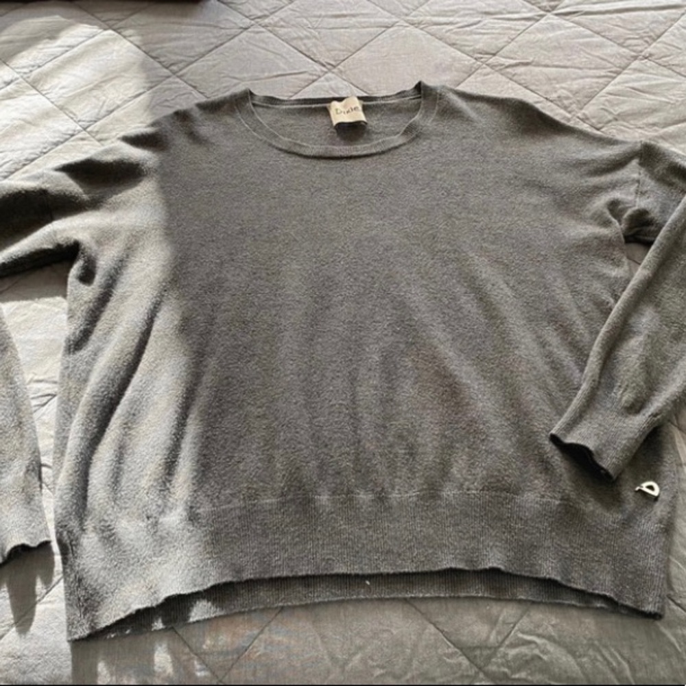 Gray sweater